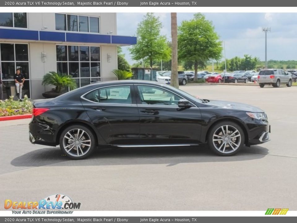 2020 Acura TLX V6 Technology Sedan Majestic Black Pearl / Ebony Photo #8