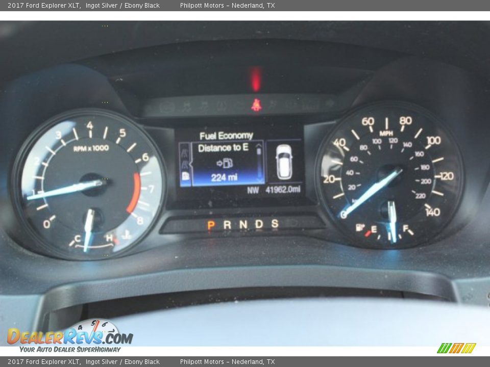 2017 Ford Explorer XLT Ingot Silver / Ebony Black Photo #15