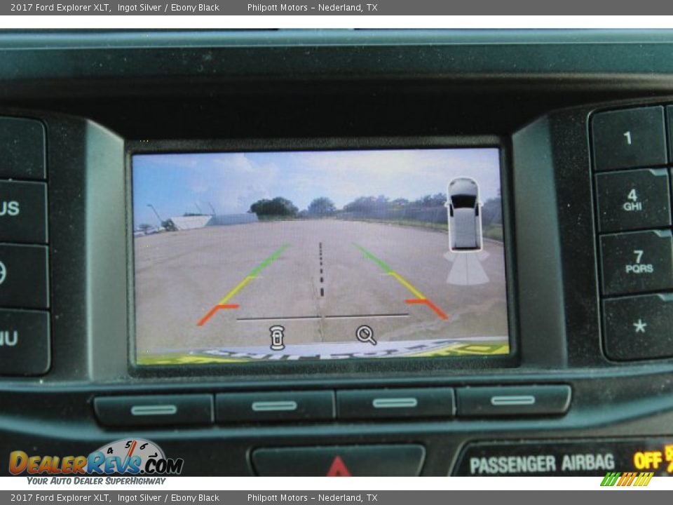 2017 Ford Explorer XLT Ingot Silver / Ebony Black Photo #20