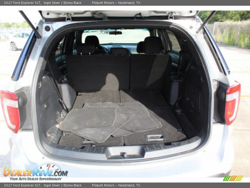 2017 Ford Explorer XLT Ingot Silver / Ebony Black Photo #25