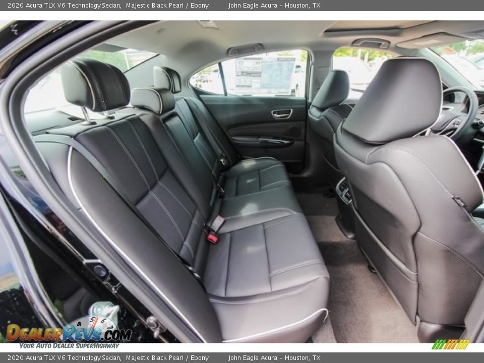 Rear Seat of 2020 Acura TLX V6 Technology Sedan Photo #24