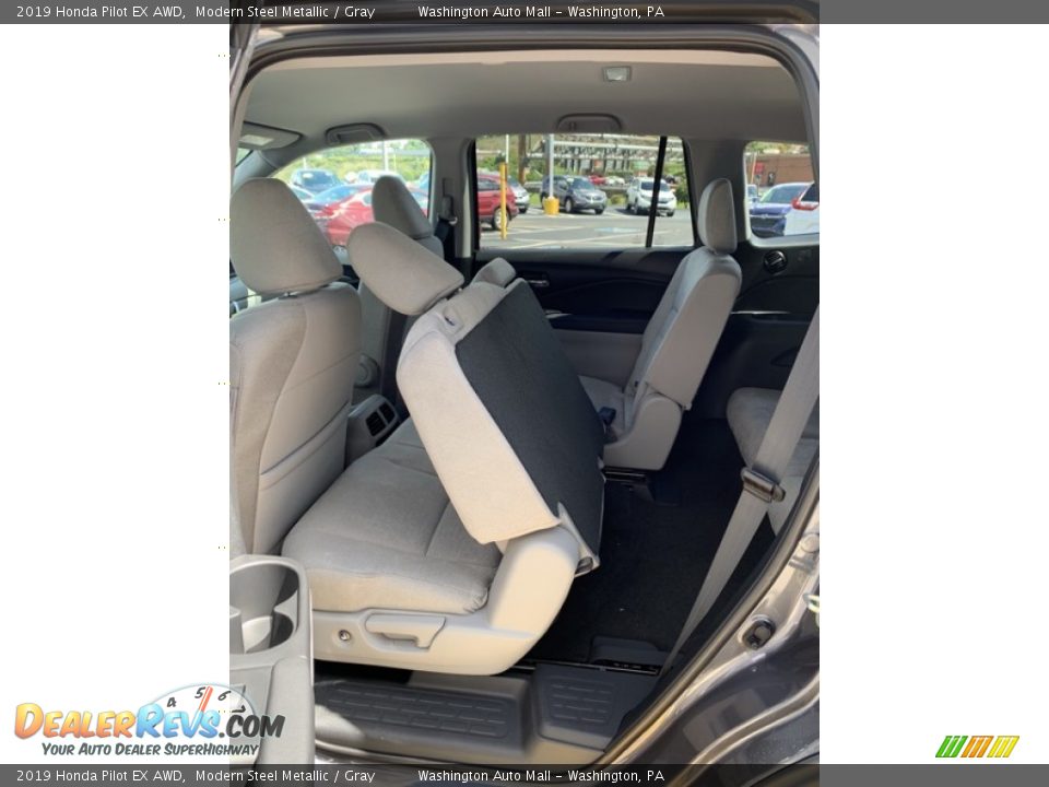 2019 Honda Pilot EX AWD Modern Steel Metallic / Gray Photo #19