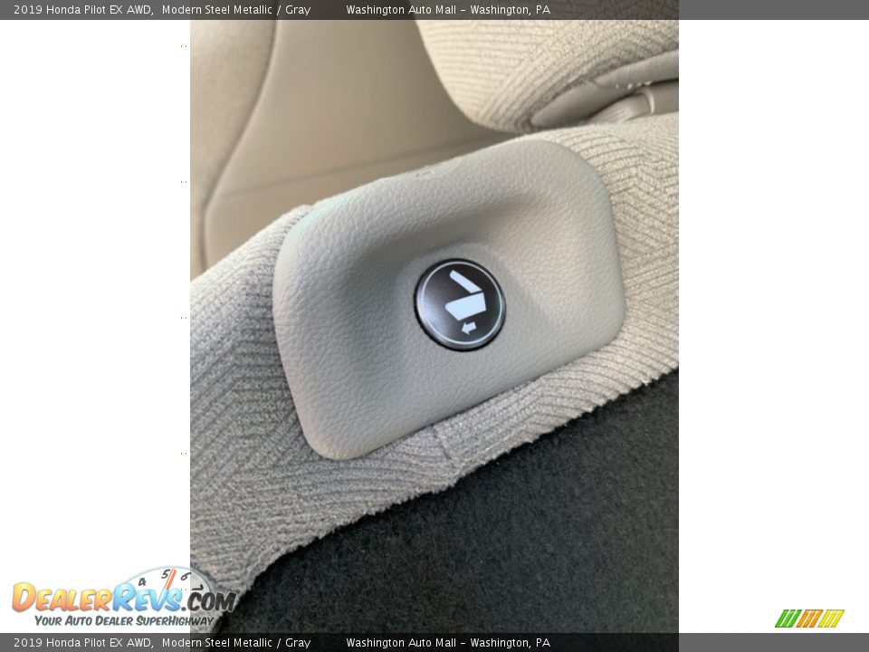 2019 Honda Pilot EX AWD Modern Steel Metallic / Gray Photo #20
