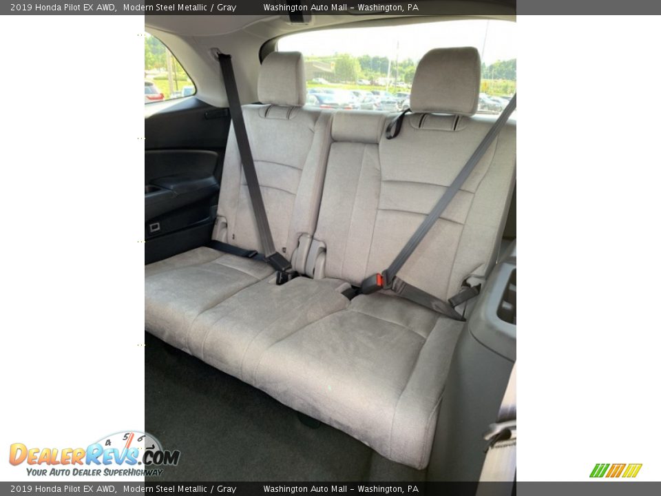 2019 Honda Pilot EX AWD Modern Steel Metallic / Gray Photo #21