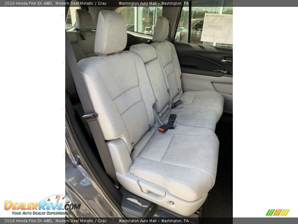 2019 Honda Pilot EX AWD Modern Steel Metallic / Gray Photo #26