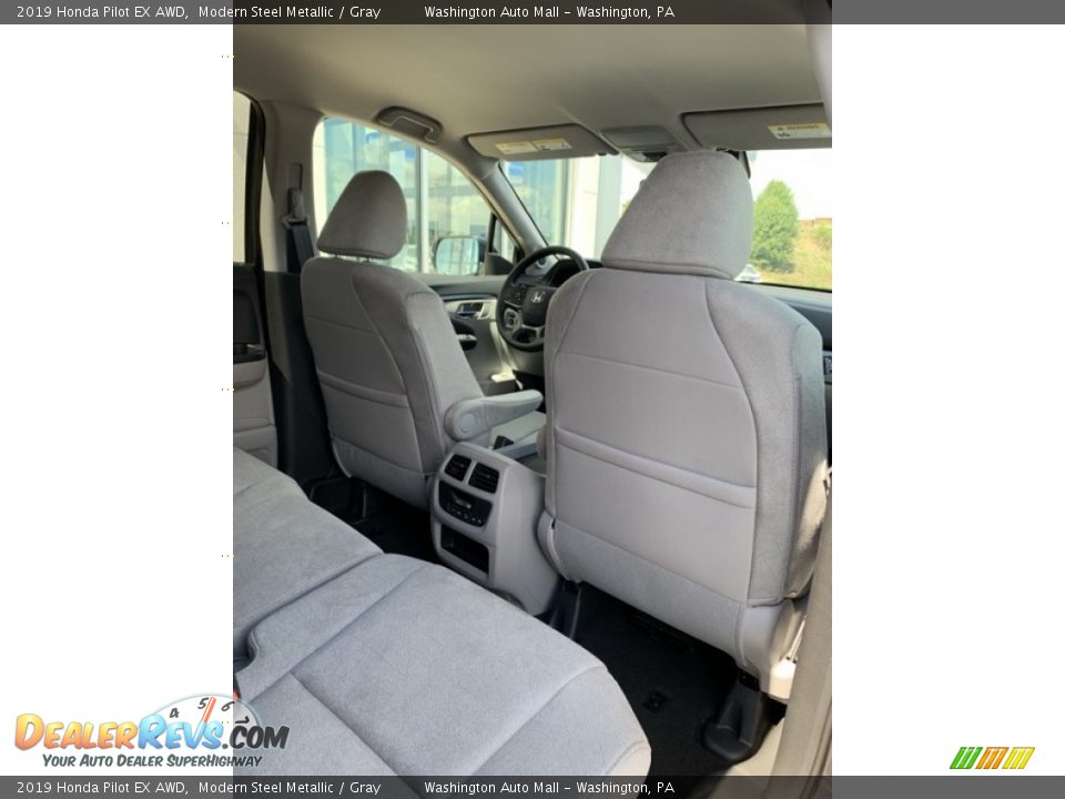 2019 Honda Pilot EX AWD Modern Steel Metallic / Gray Photo #29