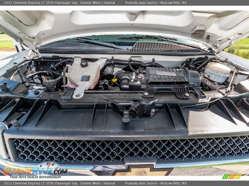 2012 Chevrolet Express LT 3500 Passenger Van Summit White / Neutral Photo #16