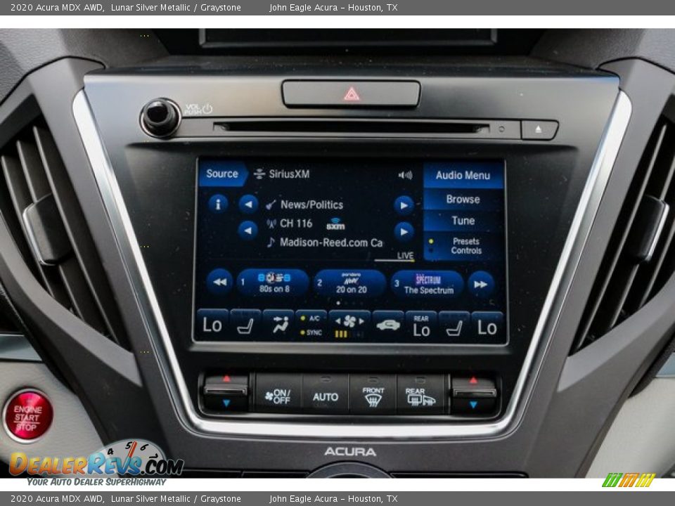 Controls of 2020 Acura MDX AWD Photo #29