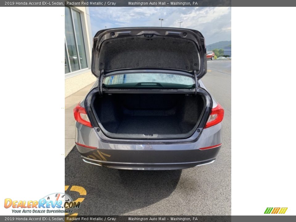 2019 Honda Accord EX-L Sedan Radiant Red Metallic / Gray Photo #20