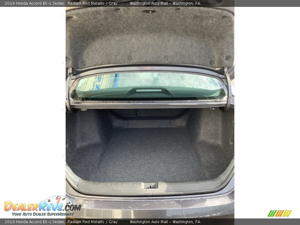 2019 Honda Accord EX-L Sedan Radiant Red Metallic / Gray Photo #21