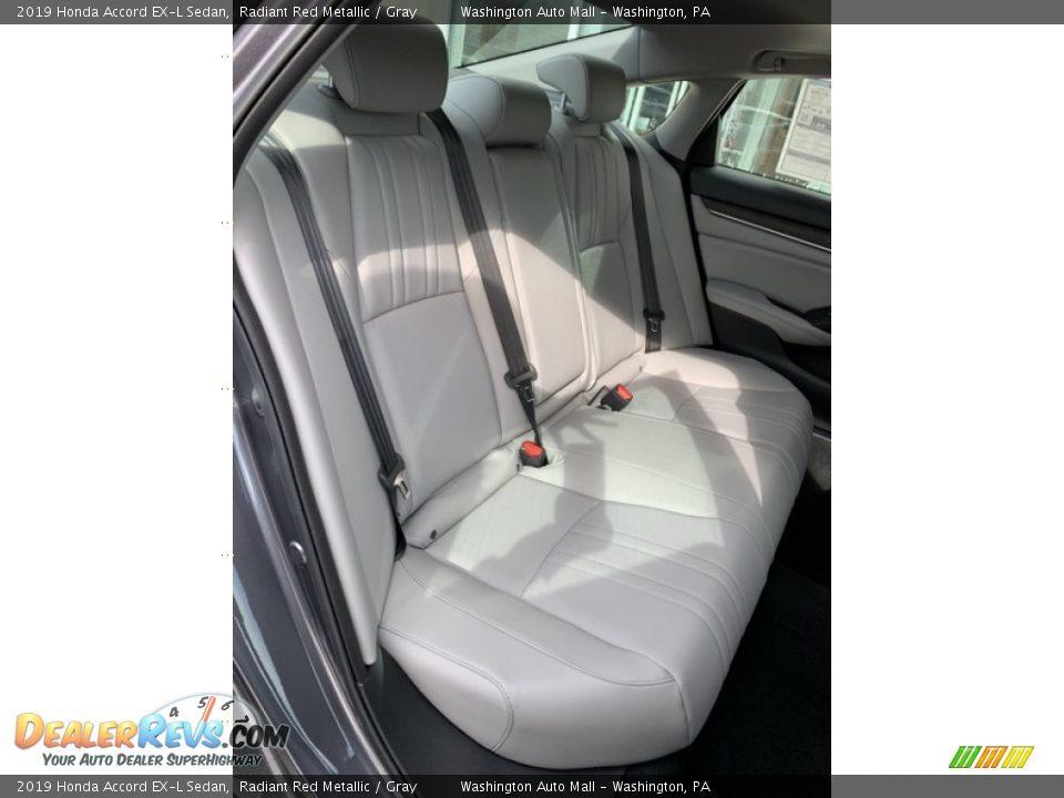 2019 Honda Accord EX-L Sedan Radiant Red Metallic / Gray Photo #23