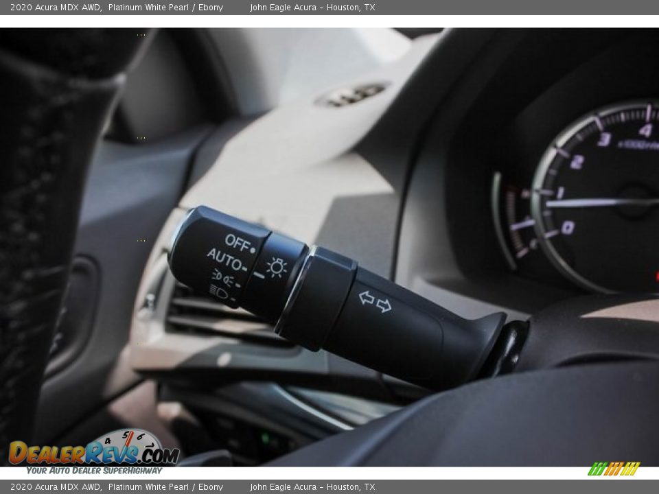 2020 Acura MDX AWD Platinum White Pearl / Ebony Photo #36