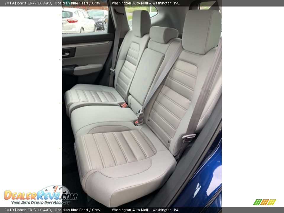2019 Honda CR-V LX AWD Obsidian Blue Pearl / Gray Photo #18