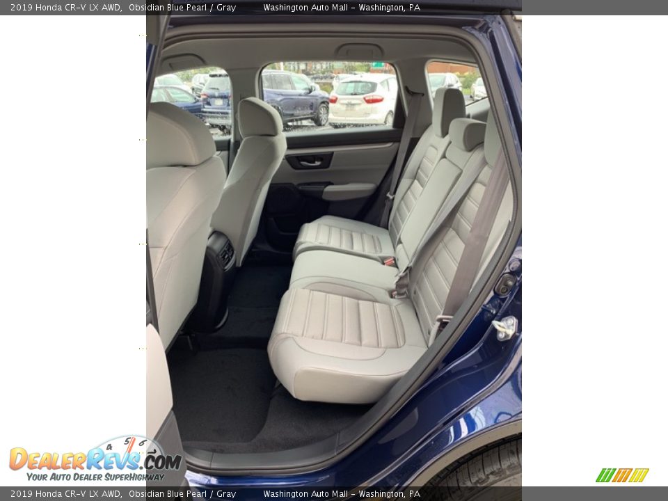 2019 Honda CR-V LX AWD Obsidian Blue Pearl / Gray Photo #19