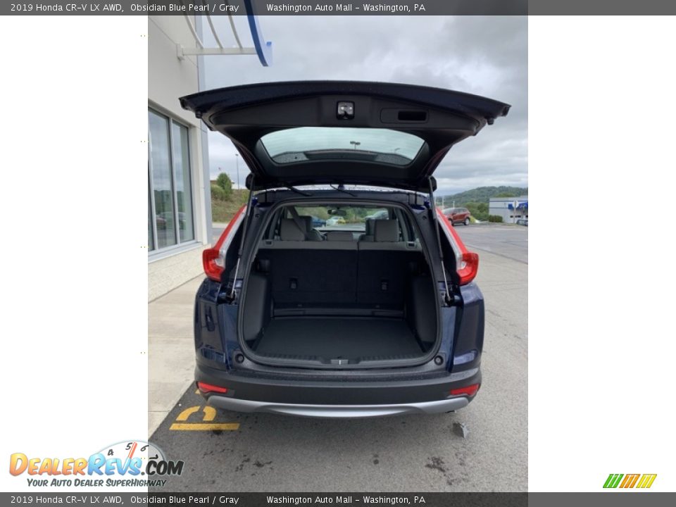 2019 Honda CR-V LX AWD Obsidian Blue Pearl / Gray Photo #20