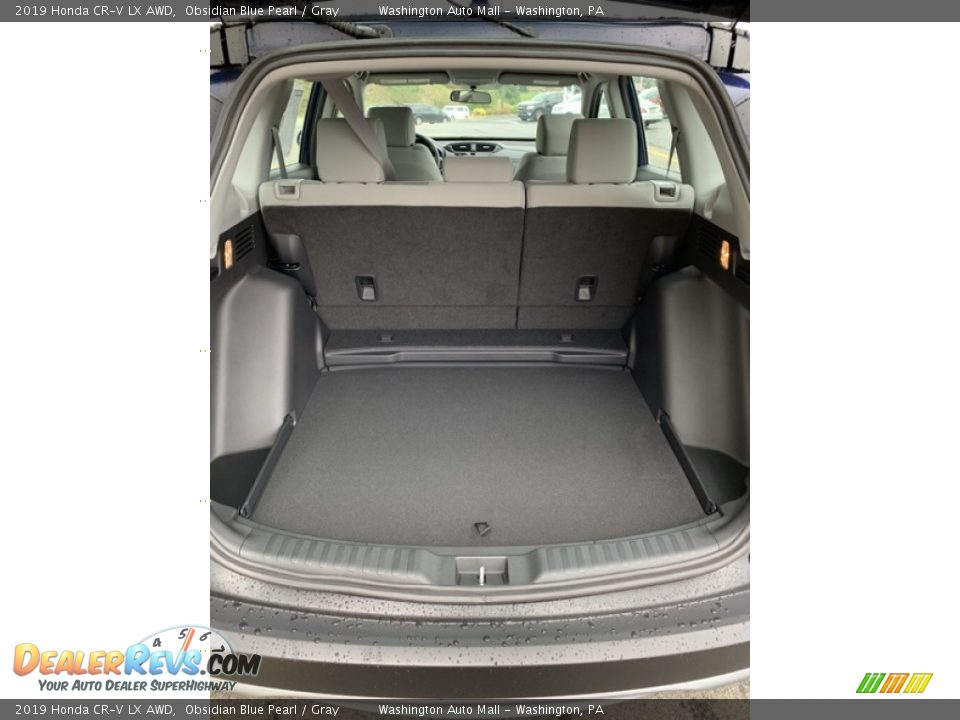 2019 Honda CR-V LX AWD Obsidian Blue Pearl / Gray Photo #21