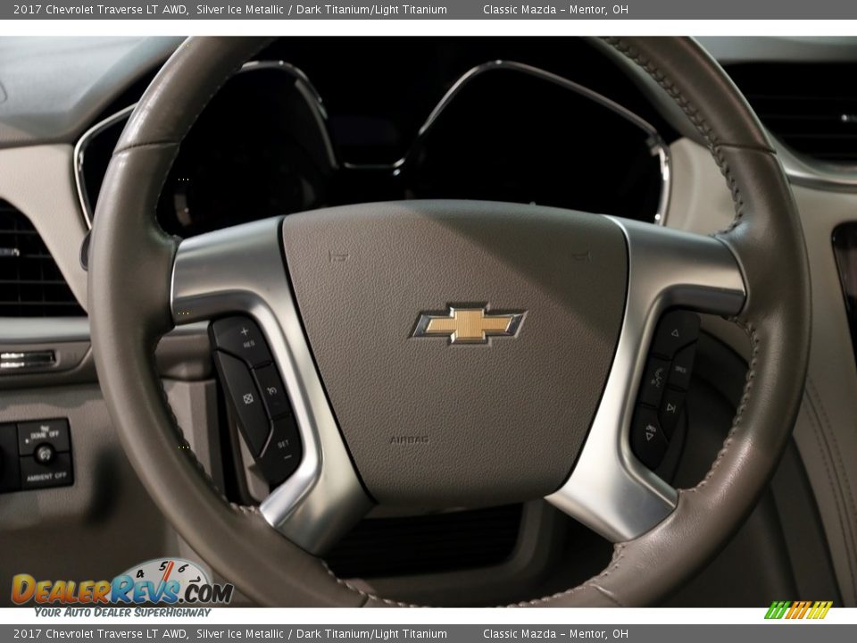 2017 Chevrolet Traverse LT AWD Silver Ice Metallic / Dark Titanium/Light Titanium Photo #6