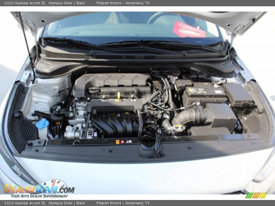 2020 Hyundai Accent SE 1.6 Liter DOHC 16-Valve D-CVVT 4 Cylinder Engine Photo #23