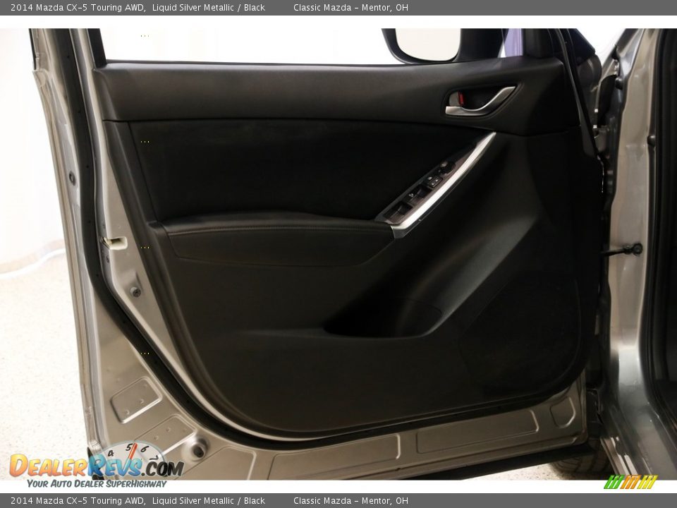 2014 Mazda CX-5 Touring AWD Liquid Silver Metallic / Black Photo #4