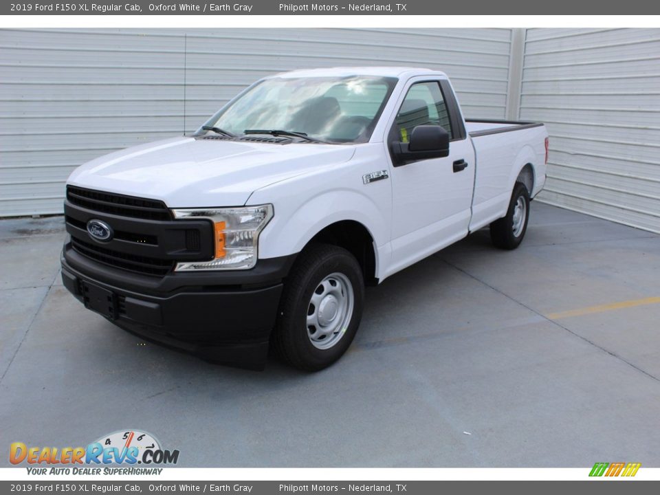 2019 Ford F150 XL Regular Cab Oxford White / Earth Gray Photo #4