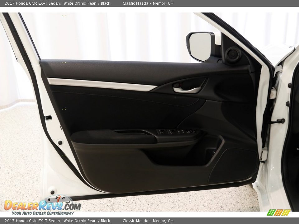 2017 Honda Civic EX-T Sedan White Orchid Pearl / Black Photo #4