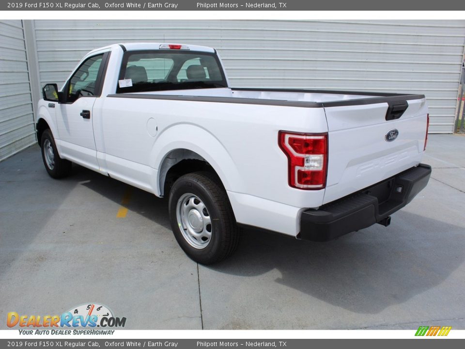 2019 Ford F150 XL Regular Cab Oxford White / Earth Gray Photo #7