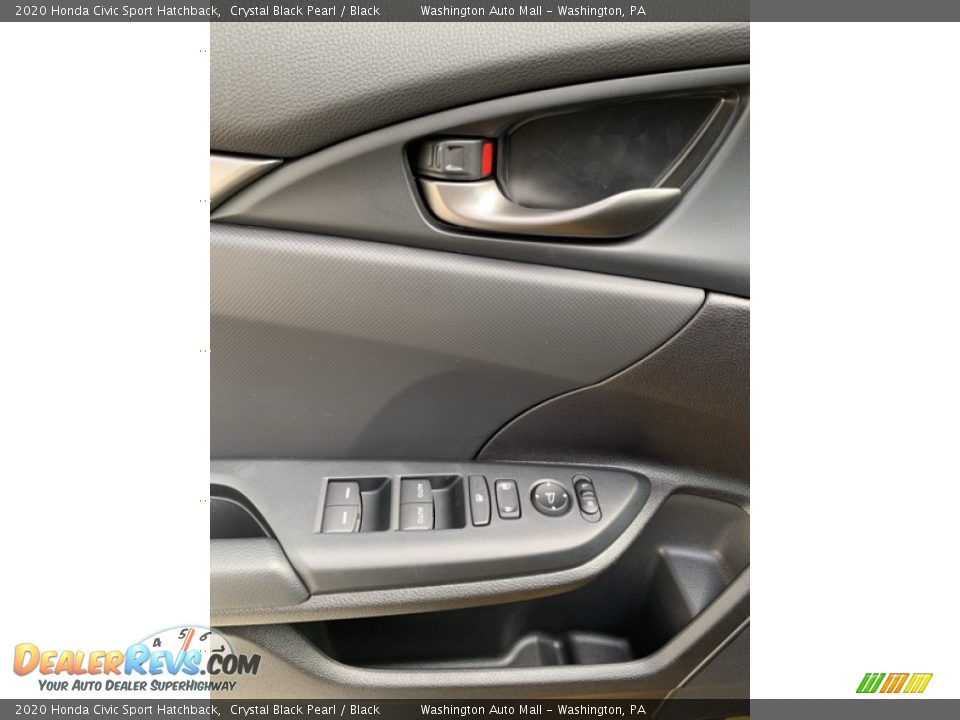 Door Panel of 2020 Honda Civic Sport Hatchback Photo #11