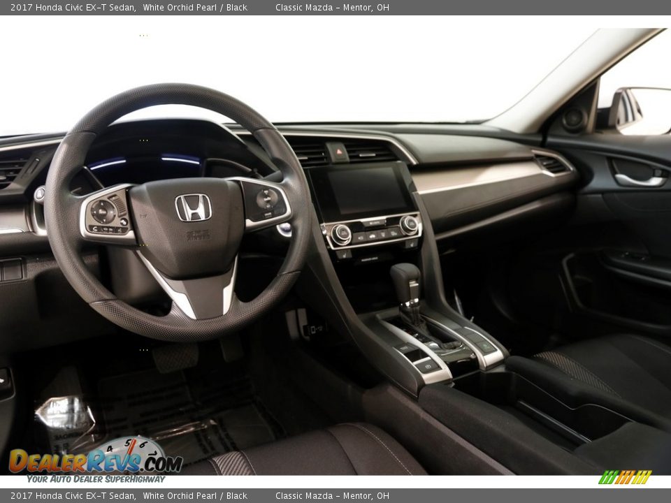2017 Honda Civic EX-T Sedan White Orchid Pearl / Black Photo #6