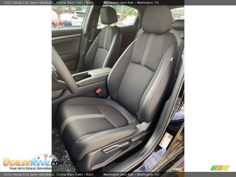 Front Seat of 2020 Honda Civic Sport Hatchback Photo #14
