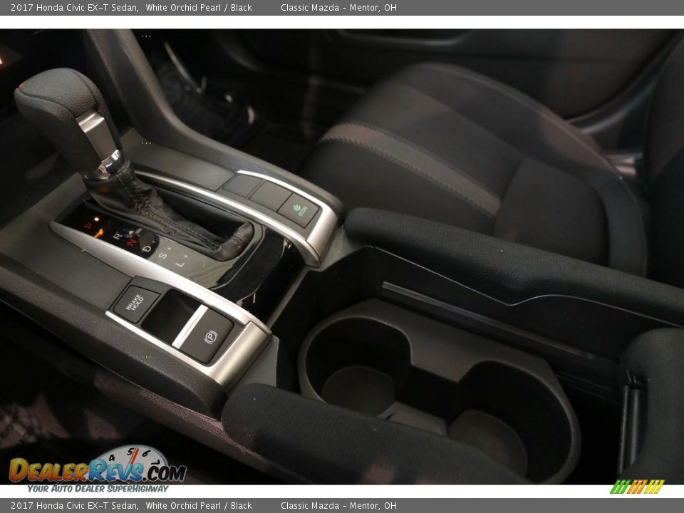 2017 Honda Civic EX-T Sedan White Orchid Pearl / Black Photo #17