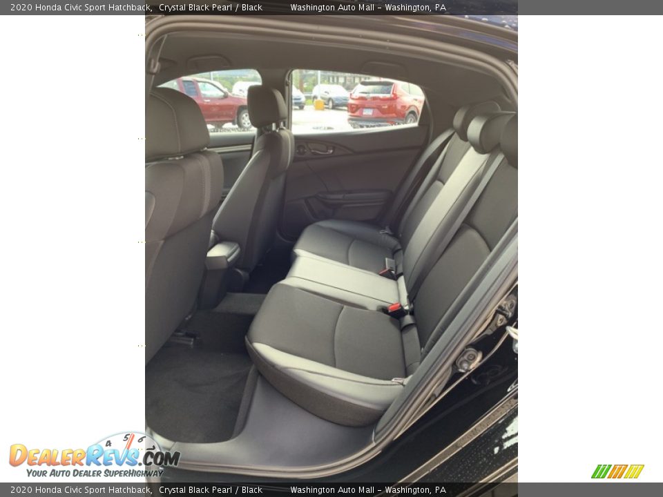 Rear Seat of 2020 Honda Civic Sport Hatchback Photo #19