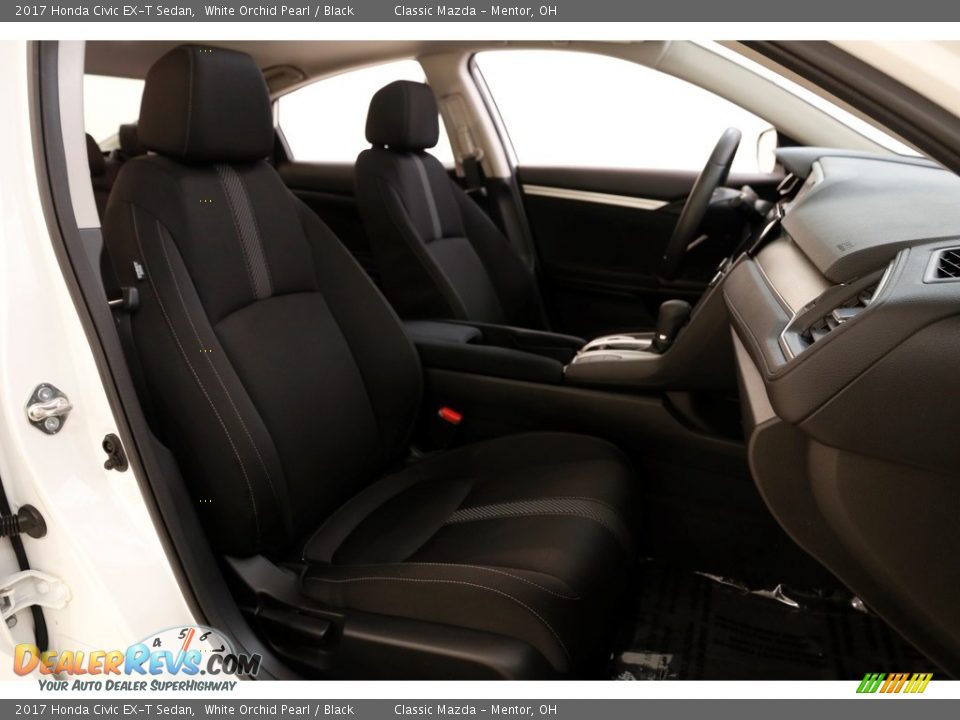 2017 Honda Civic EX-T Sedan White Orchid Pearl / Black Photo #18