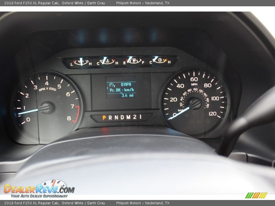 2019 Ford F150 XL Regular Cab Oxford White / Earth Gray Photo #13