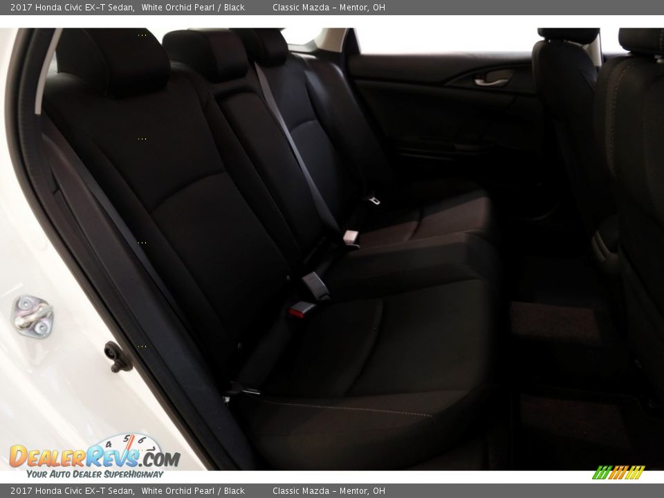 2017 Honda Civic EX-T Sedan White Orchid Pearl / Black Photo #19