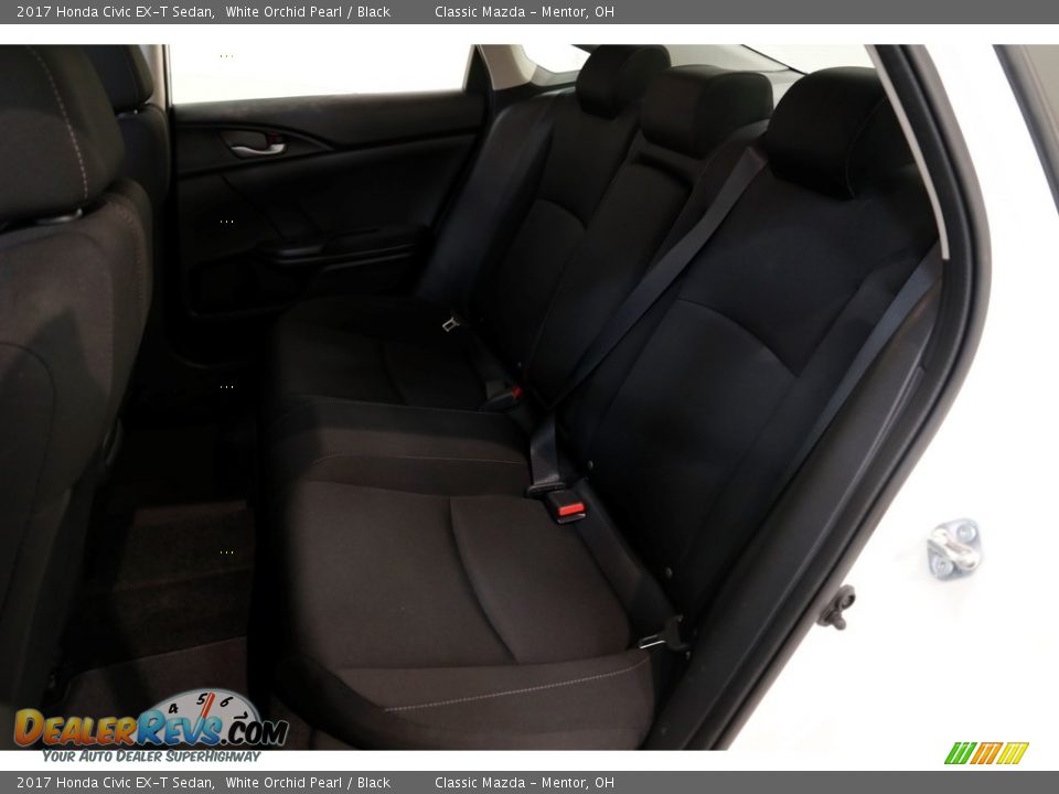 2017 Honda Civic EX-T Sedan White Orchid Pearl / Black Photo #20