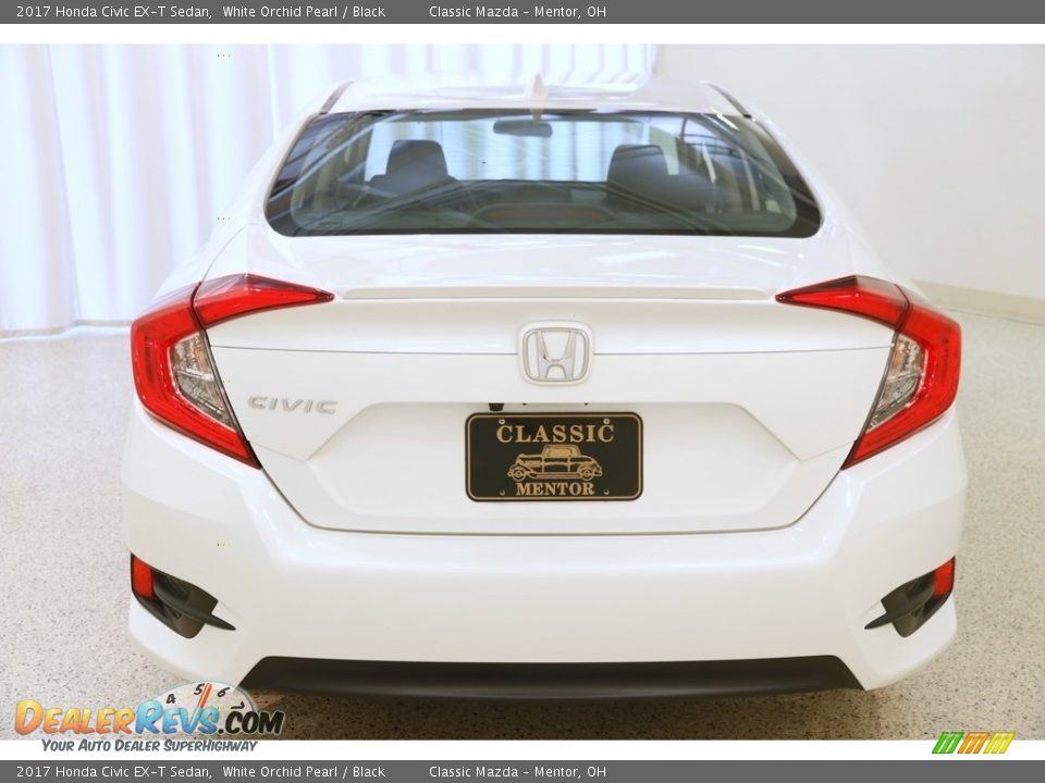 2017 Honda Civic EX-T Sedan White Orchid Pearl / Black Photo #21