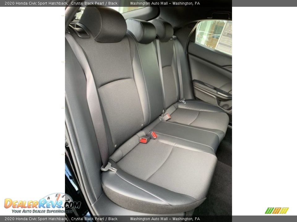 Rear Seat of 2020 Honda Civic Sport Hatchback Photo #23