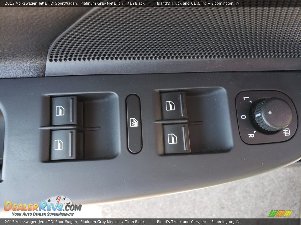 2013 Volkswagen Jetta TDI SportWagen Platinum Gray Metallic / Titan Black Photo #5