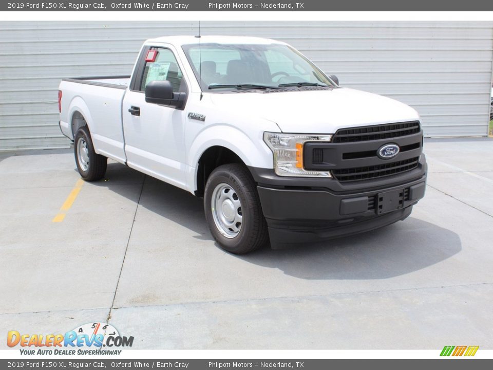 2019 Ford F150 XL Regular Cab Oxford White / Earth Gray Photo #2
