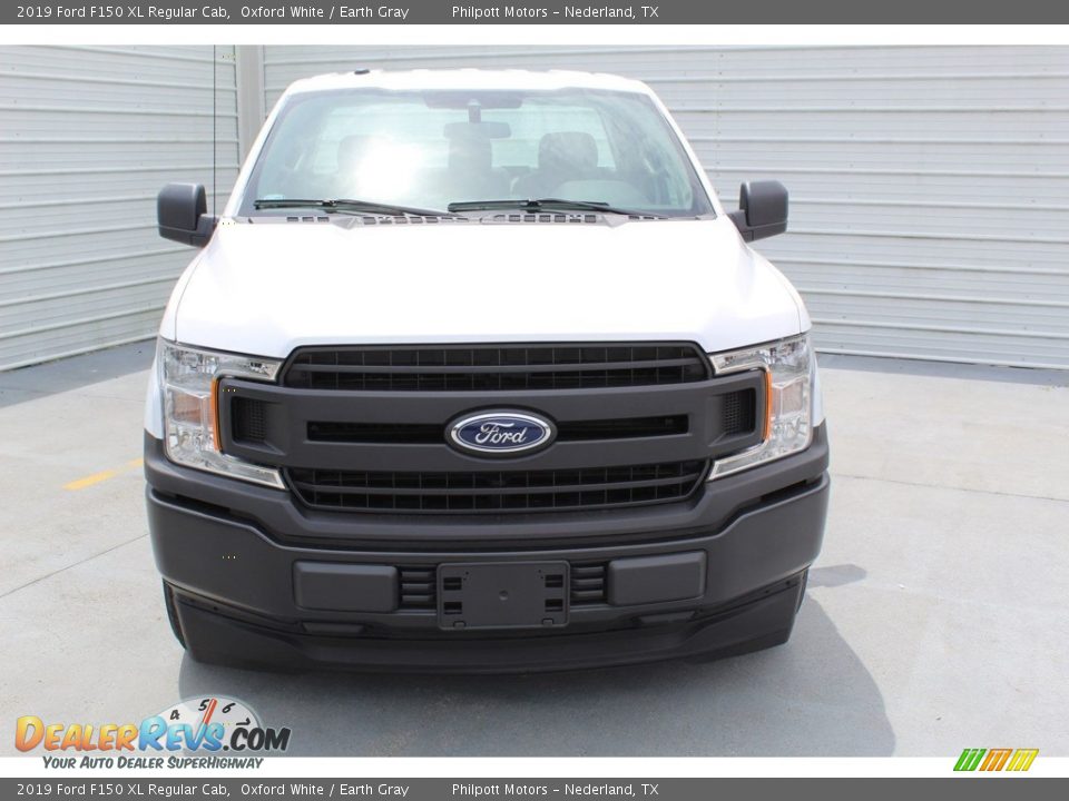 2019 Ford F150 XL Regular Cab Oxford White / Earth Gray Photo #3