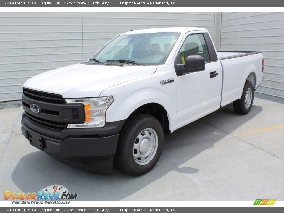 2019 Ford F150 XL Regular Cab Oxford White / Earth Gray Photo #4