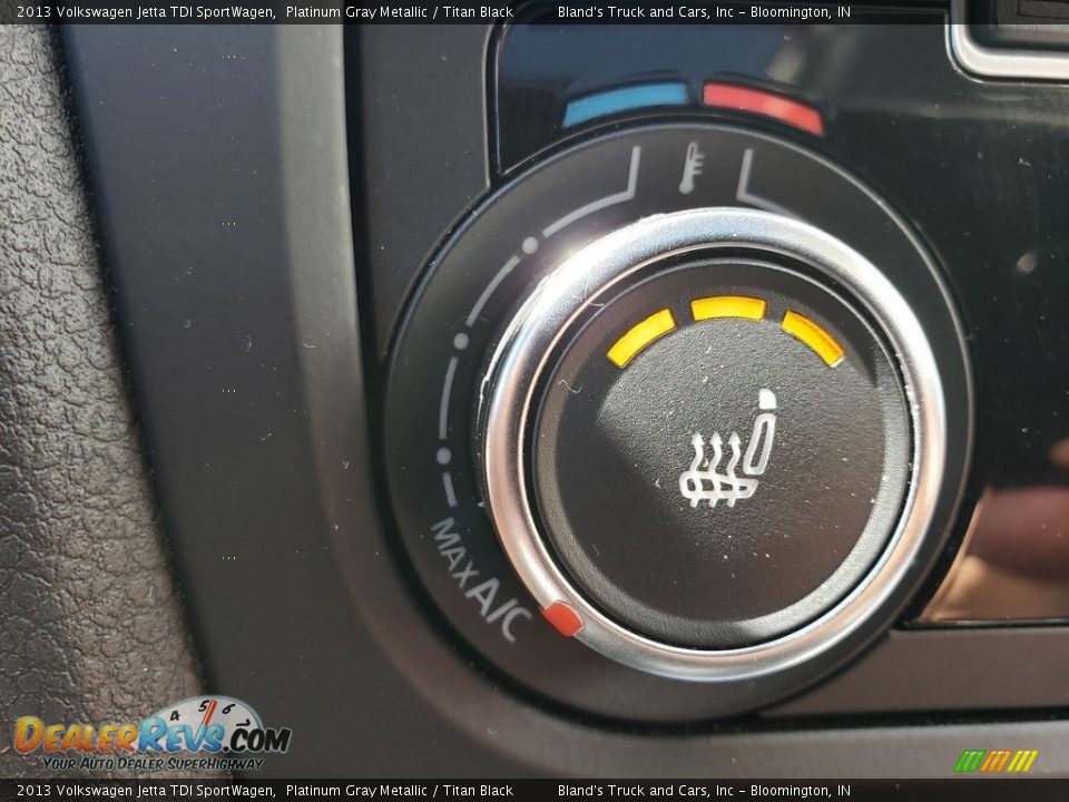 2013 Volkswagen Jetta TDI SportWagen Platinum Gray Metallic / Titan Black Photo #20