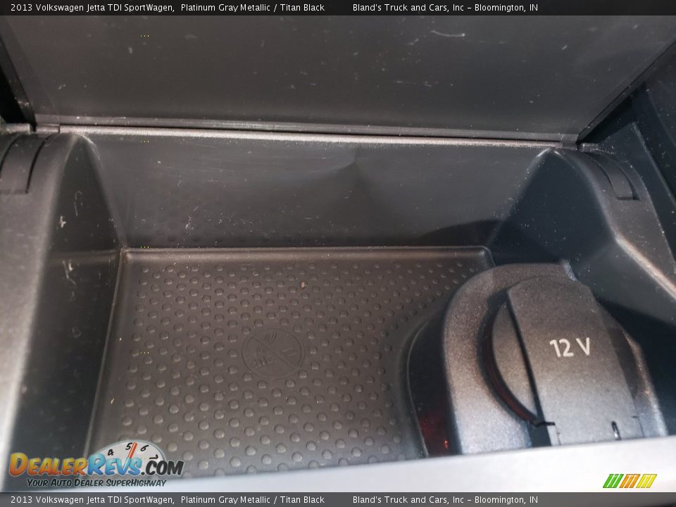 2013 Volkswagen Jetta TDI SportWagen Platinum Gray Metallic / Titan Black Photo #22