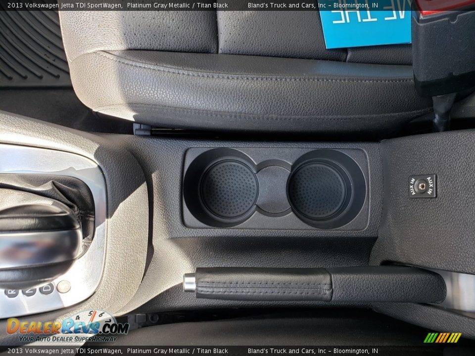 2013 Volkswagen Jetta TDI SportWagen Platinum Gray Metallic / Titan Black Photo #23