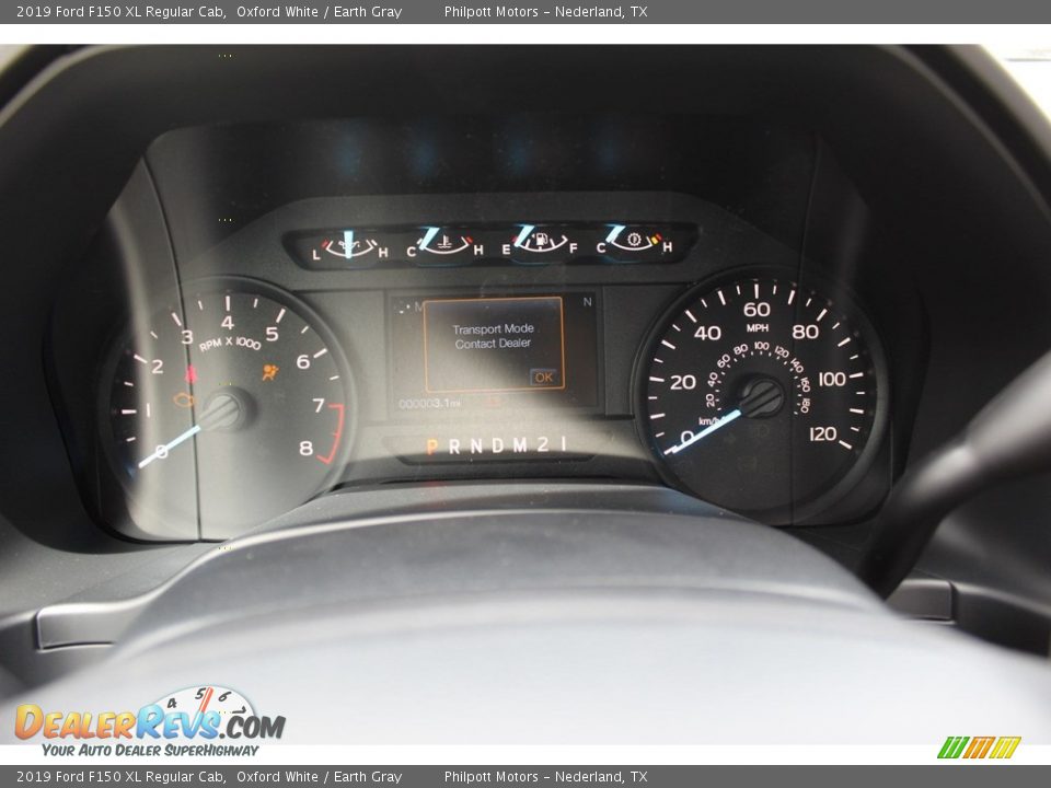 2019 Ford F150 XL Regular Cab Oxford White / Earth Gray Photo #10
