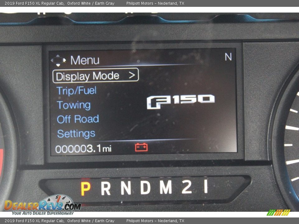 2019 Ford F150 XL Regular Cab Oxford White / Earth Gray Photo #11