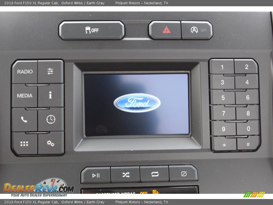 2019 Ford F150 XL Regular Cab Oxford White / Earth Gray Photo #12