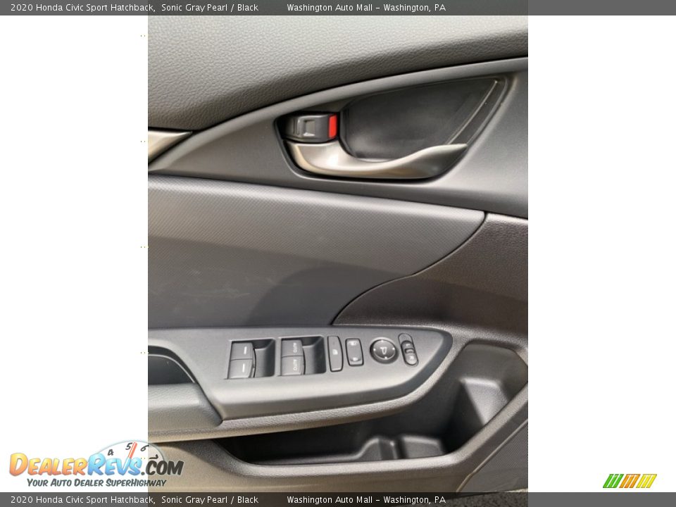 Door Panel of 2020 Honda Civic Sport Hatchback Photo #11