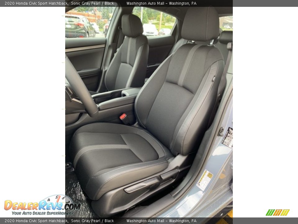 Front Seat of 2020 Honda Civic Sport Hatchback Photo #14