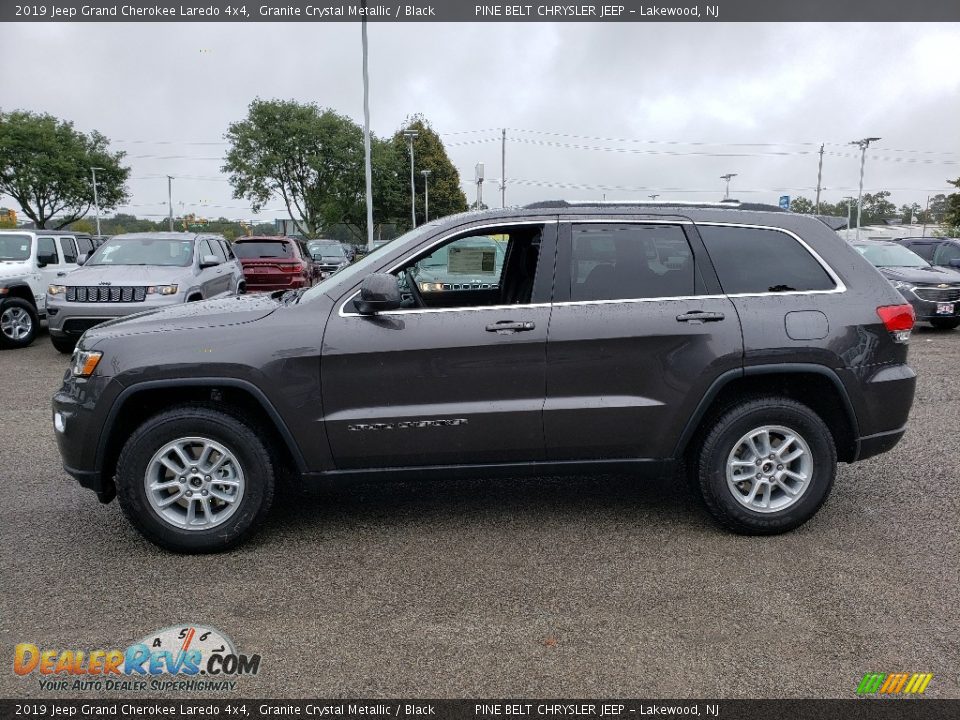 2019 Jeep Grand Cherokee Laredo 4x4 Granite Crystal Metallic / Black Photo #3
